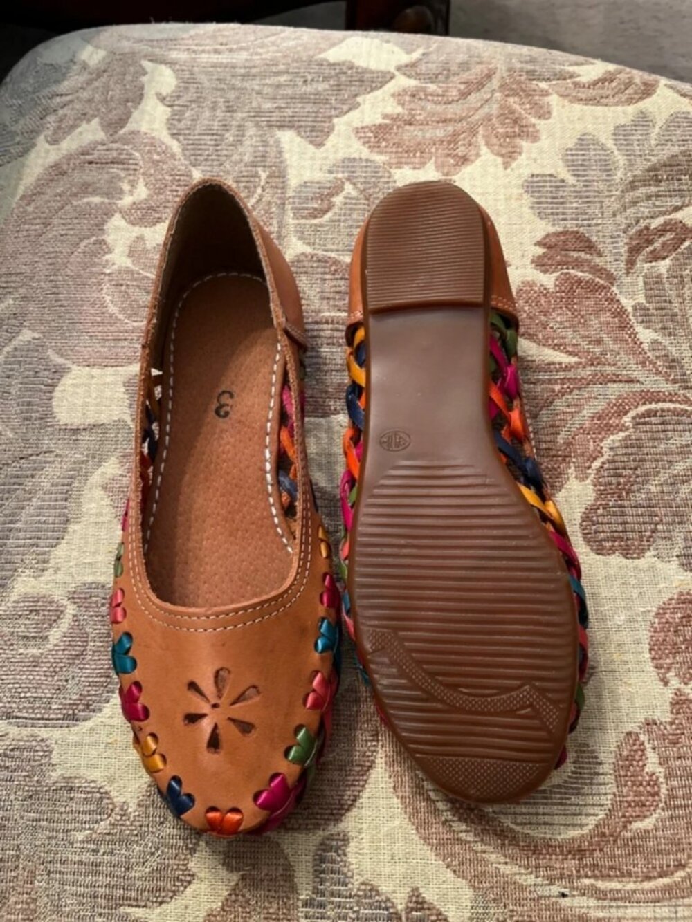 Leather Flats - Picture 2 of 3